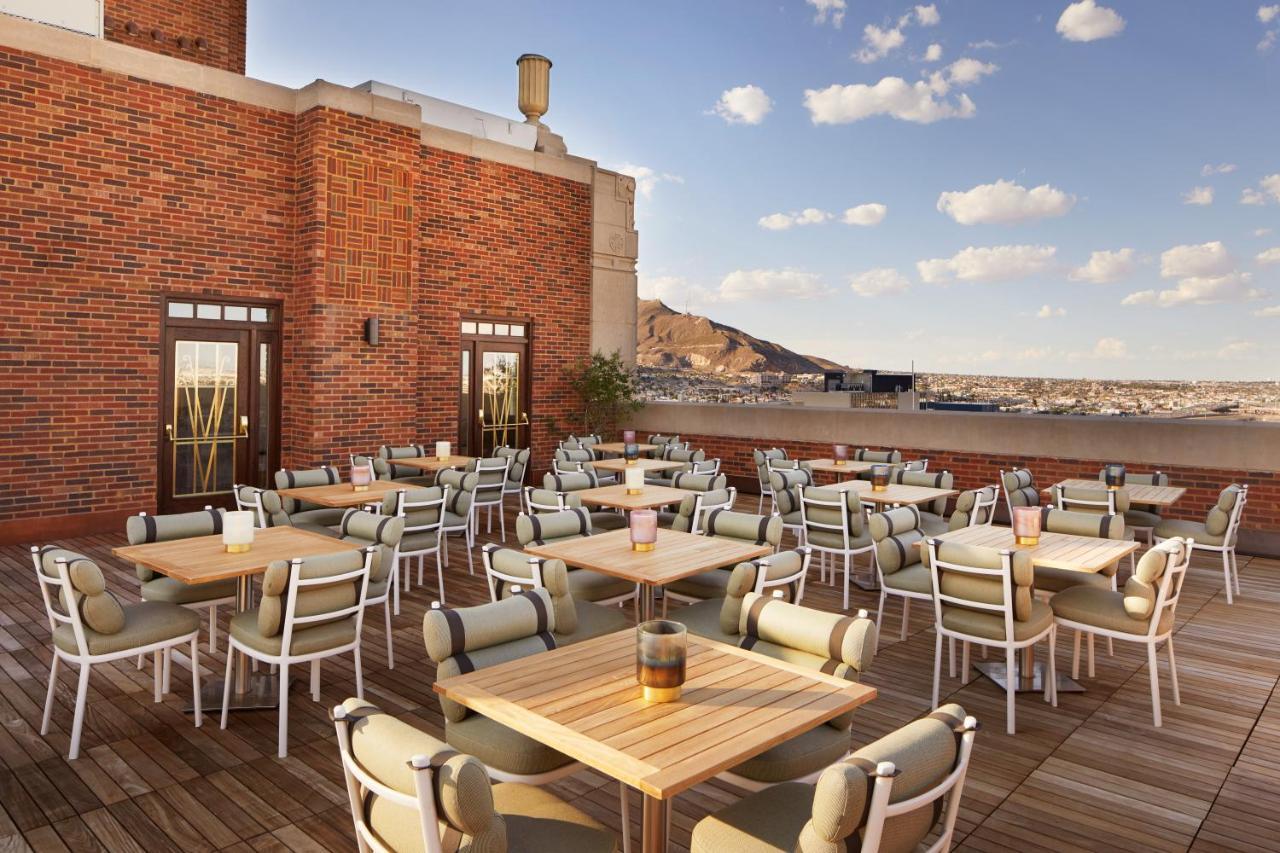ザ プラザ ホテル パイオニア パーク エル・パソ エクステリア 写真 The rooftop bar at the Hotel