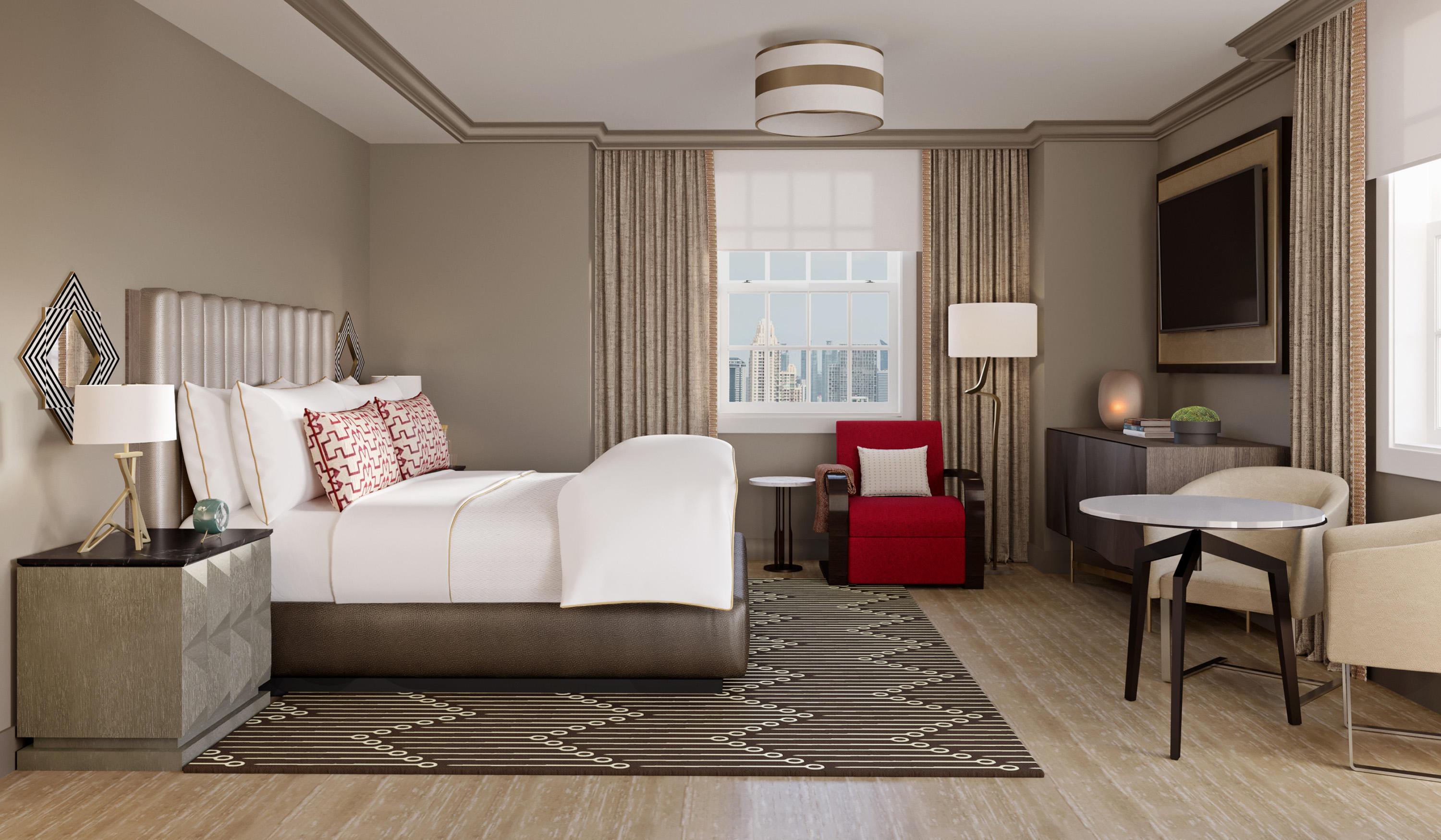 ザ プラザ ホテル パイオニア パーク エル・パソ エクステリア 写真 A guest room at the Hotel Commonwealth