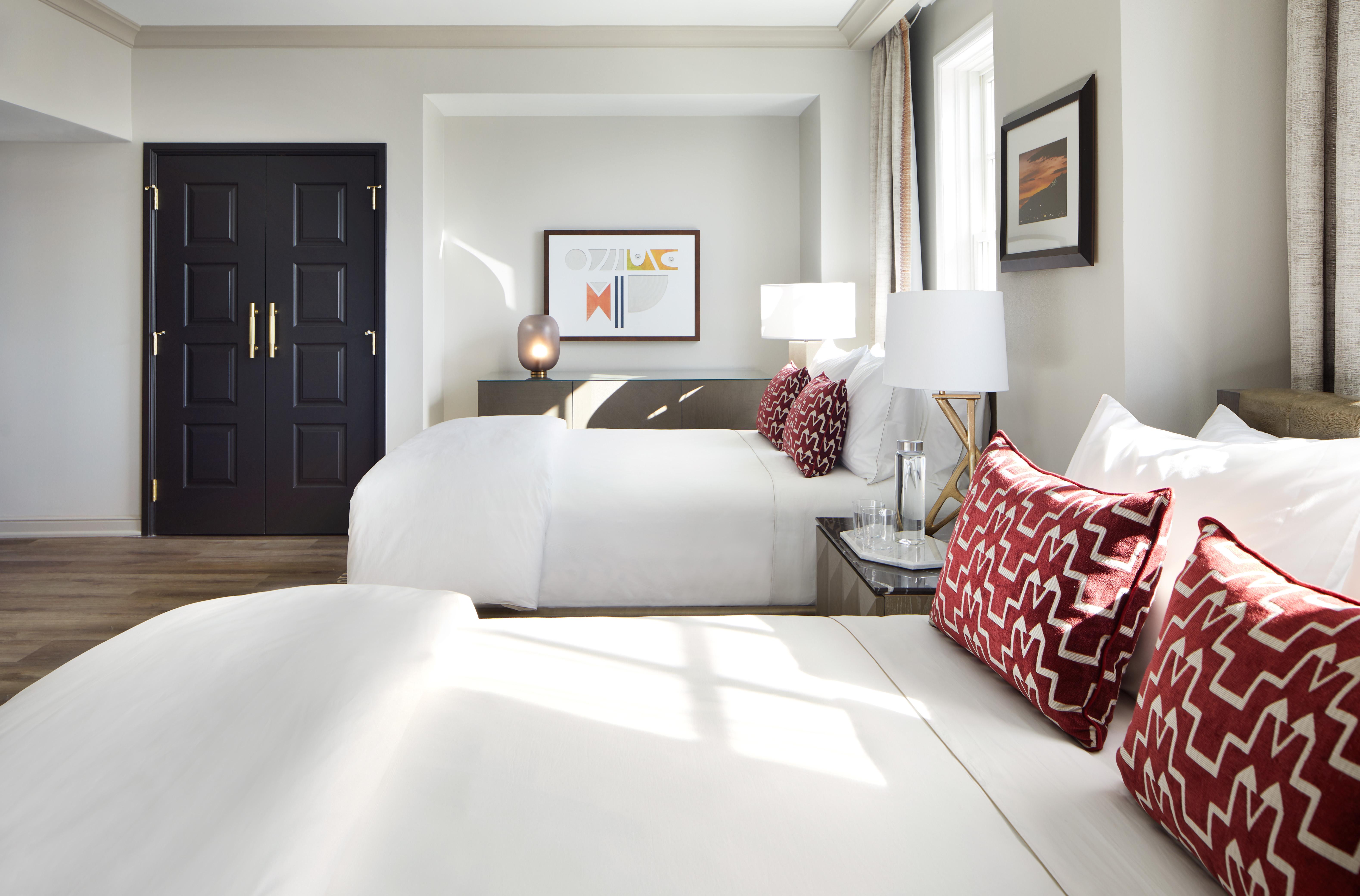 ザ プラザ ホテル パイオニア パーク エル・パソ エクステリア 写真 A bedroom at the Hotel at Old Sugar Mill